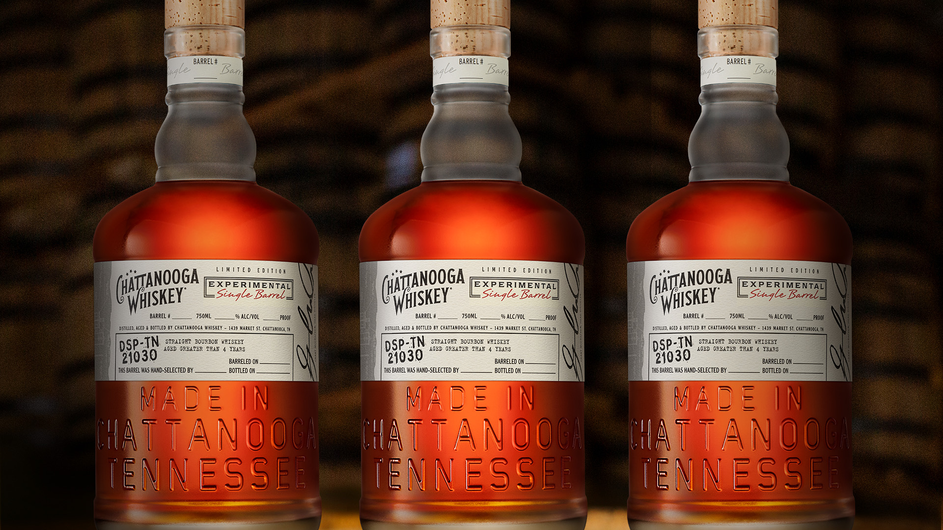 chattanooga whiskey bottled in bond for sale