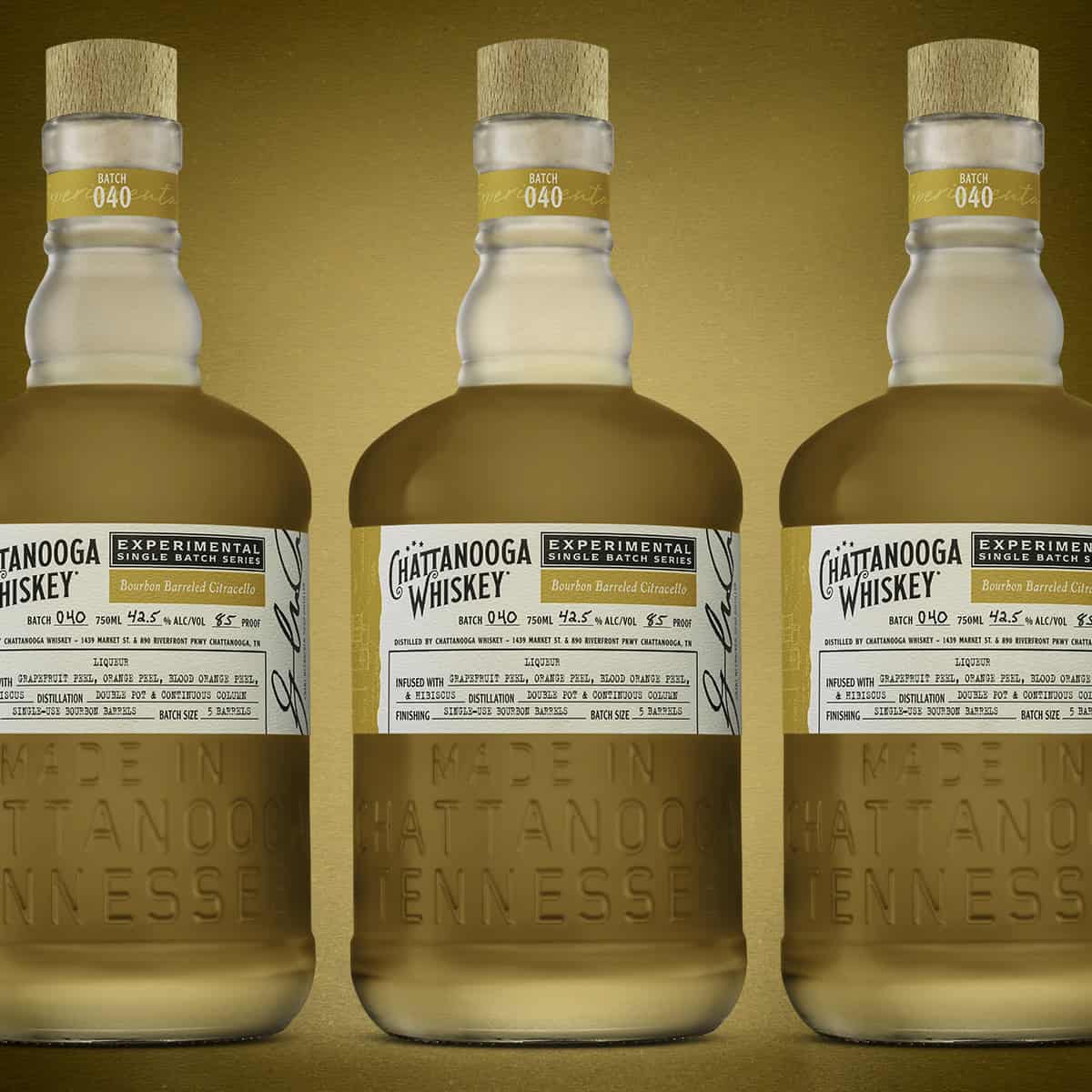 Pulse: Chattanooga Whiskey Unveils Experimental Batch 040: Bourbon Barreled Citracello