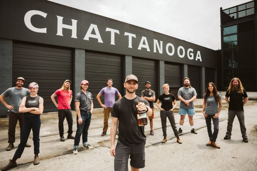 The Chattanooga Whiskey Distilling Team