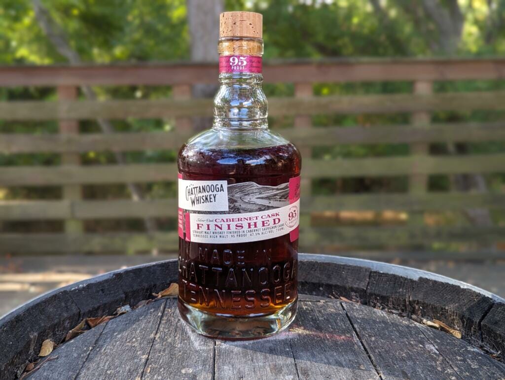 31 Whiskey: Whiskey Review: Chattanooga Whiskey Silver Oak Cabernet Cask Finished Straight Malt Whiskey