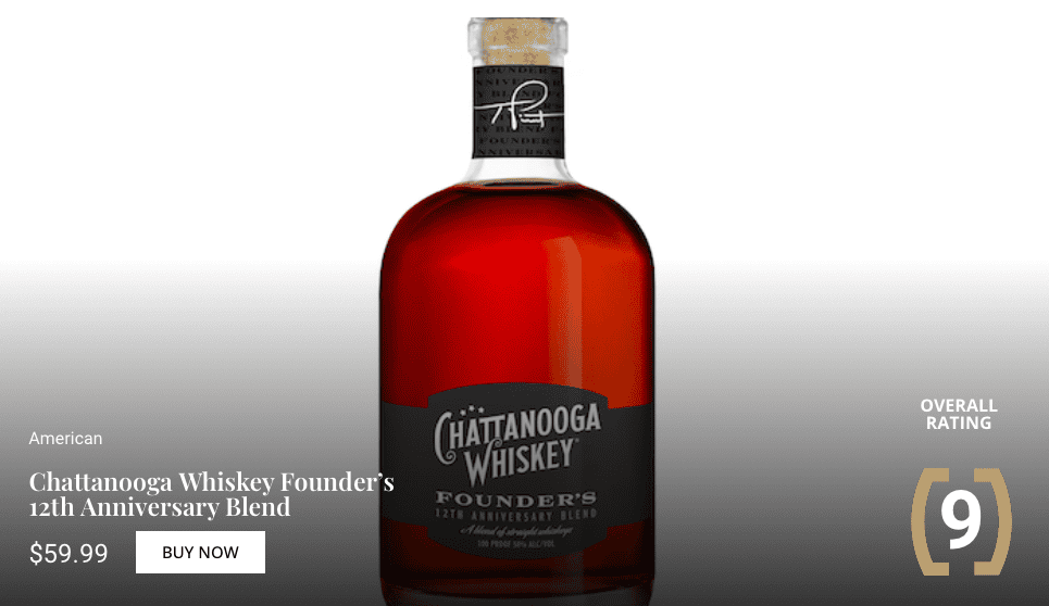 The Whiskey Wash: Chattanooga Whiskey Founder’s 12th Anniversary Blend