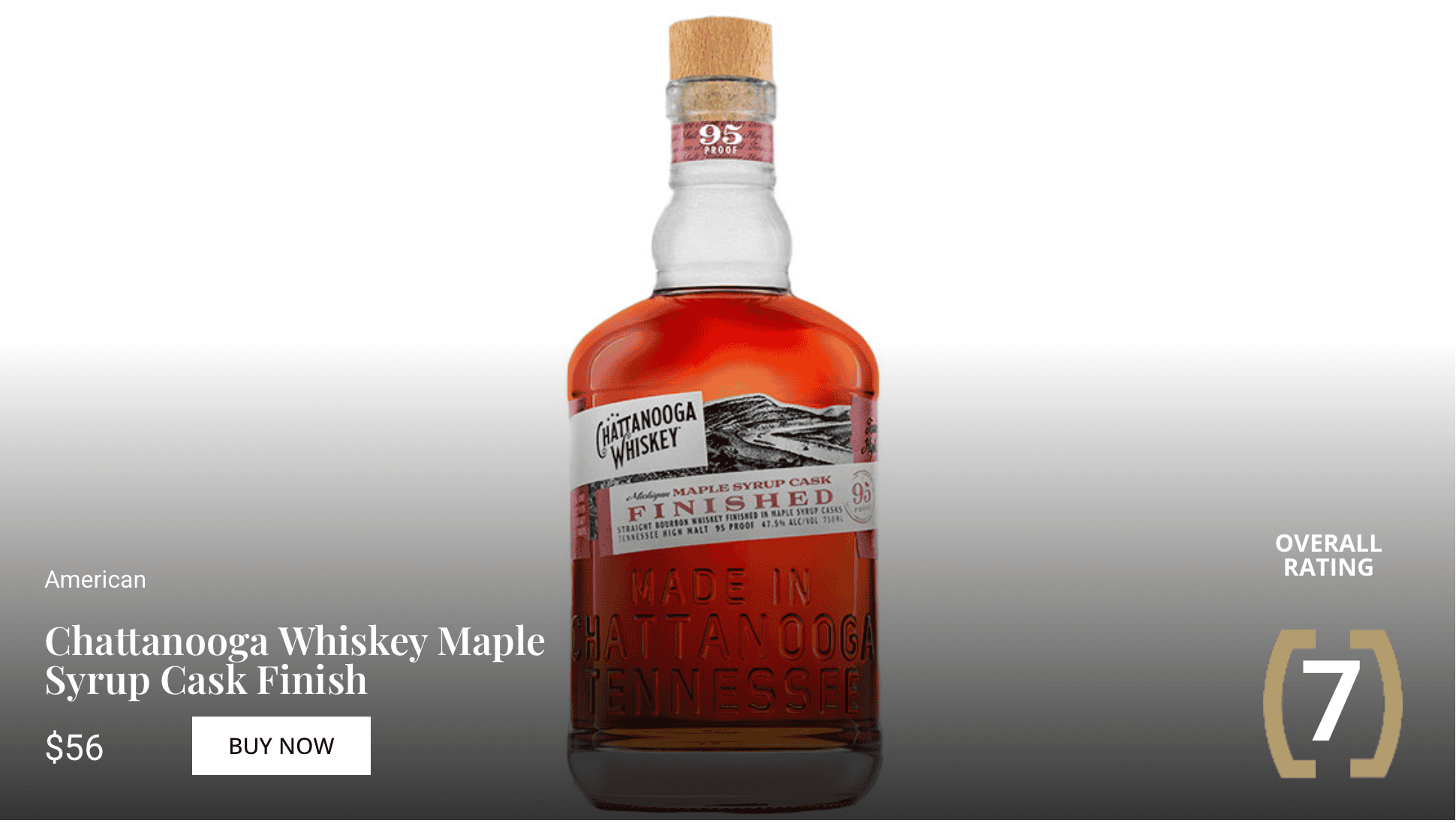 The Whiskey Wash: Chattanooga Whiskey Maple Syrup Cask Finish Review