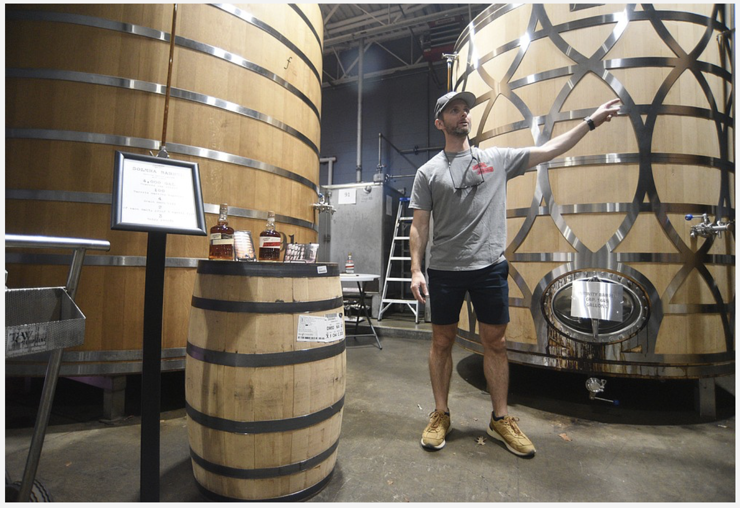 Times Free Press: Chattanooga Whiskey ‘full proof’ tour opens tap on 4K-gallon barrel