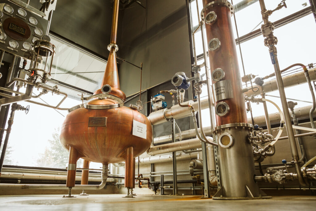 Since opening our Experimental Distillery in 2015, every drop of spirit made by our grain-to-glass distilling team has flowed through Vendome Copper stills.