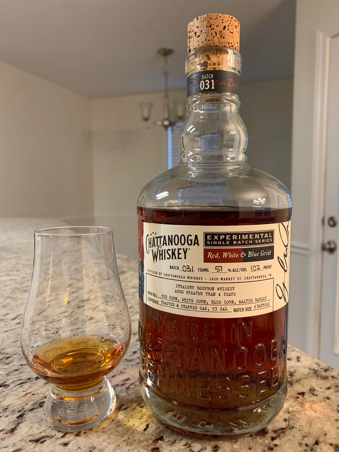 Reddit Review: Chattanooga Whiskey - Red, White, & Blue Grist