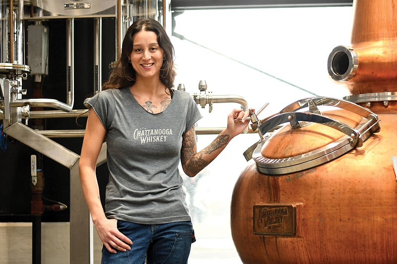 Times Free Press: Chattanooga Whiskey’s new head distiller, Tiana Saul, combines science and art